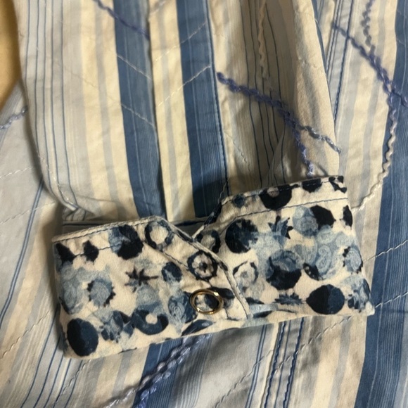 Chic Men’s Western Shirt with embroidery detail sz M - Picture 4 of 8